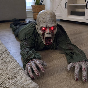 Crawling Zombie Halloween Prop