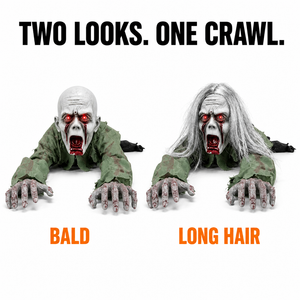 Crawling Zombie Halloween Prop